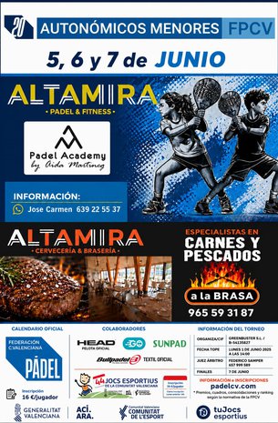 TORNEO AUTONÓMICO DE MENORES 7 ALTAMIRA